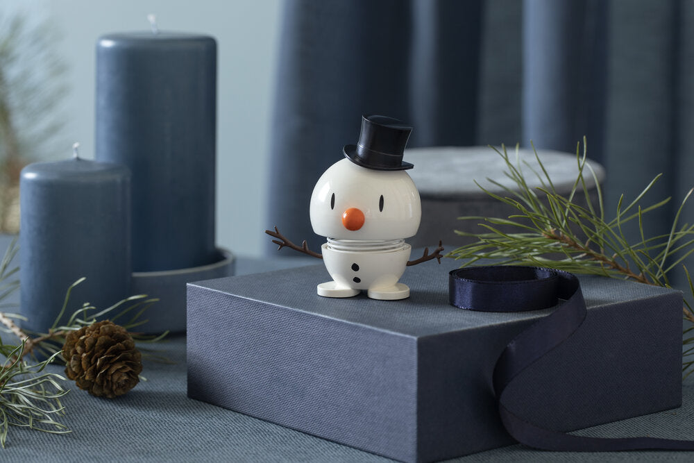 Snowman, hvid - lille
